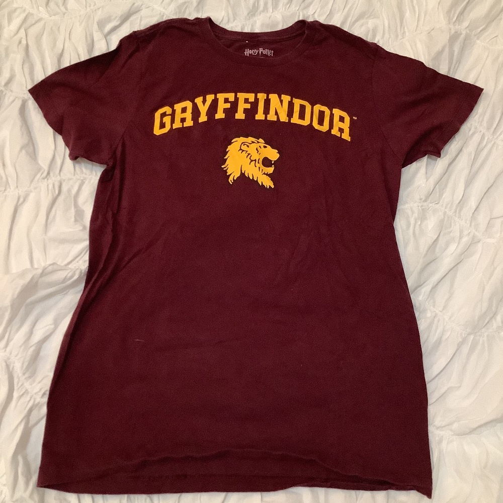 Burgundy Harry Potter Gryffindor T-Shirt